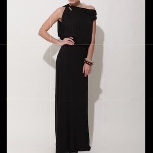 NWOT Tart asymmetrical maxi dress xs